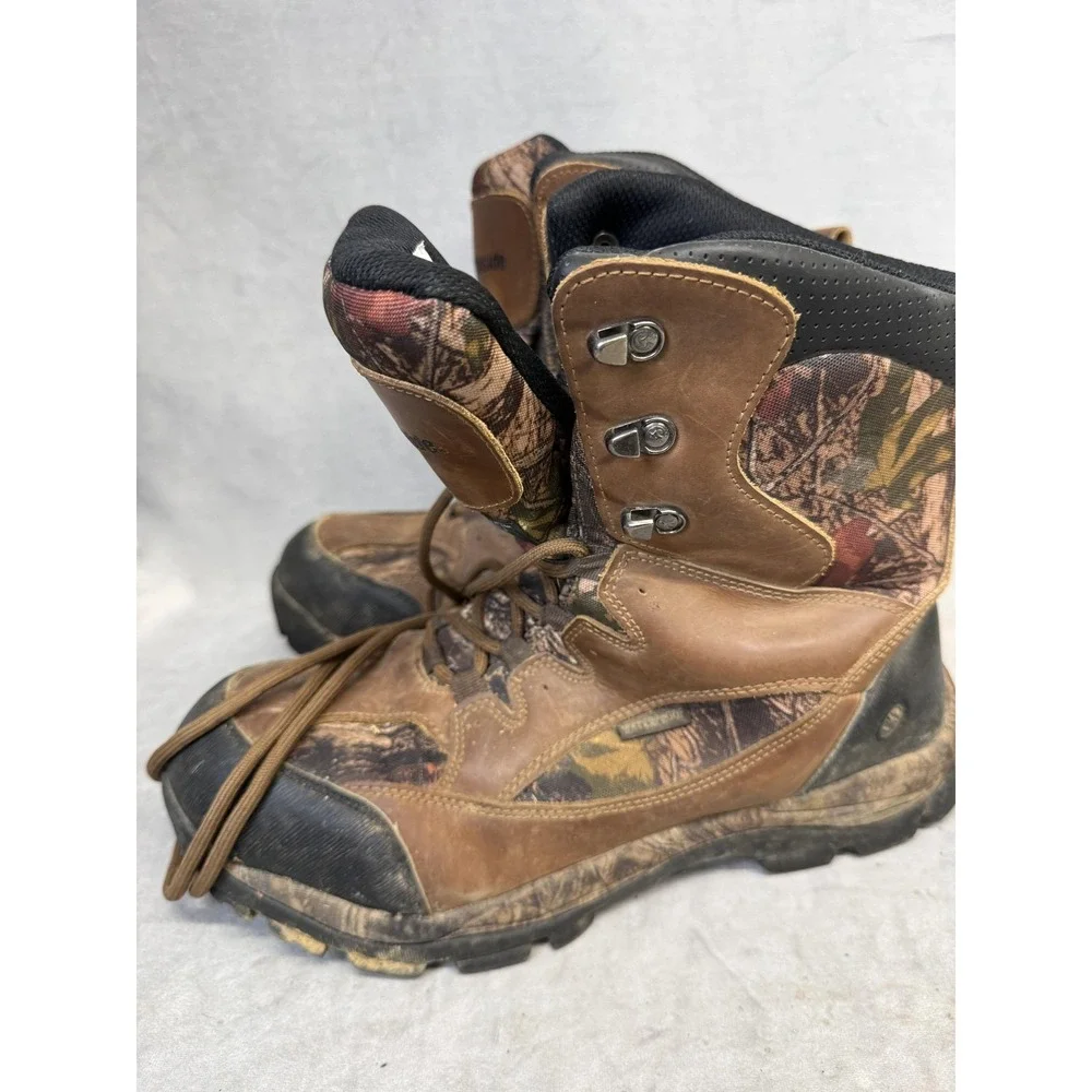 Northside Snow Boots Mens Size 10.5 Brown Camo Waterproof Thinsulate‎ Hunting